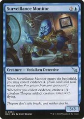 Surveillance Monitor (Black Picture Frame) - Foil
